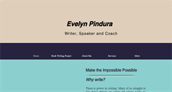 Desktop Screenshot of evelynpindura.com